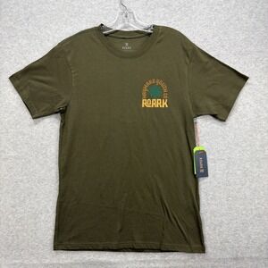 Roark T Shirt Mens Small Army Green Wayward Youth Crewneck Short Sleeve Tee NEW